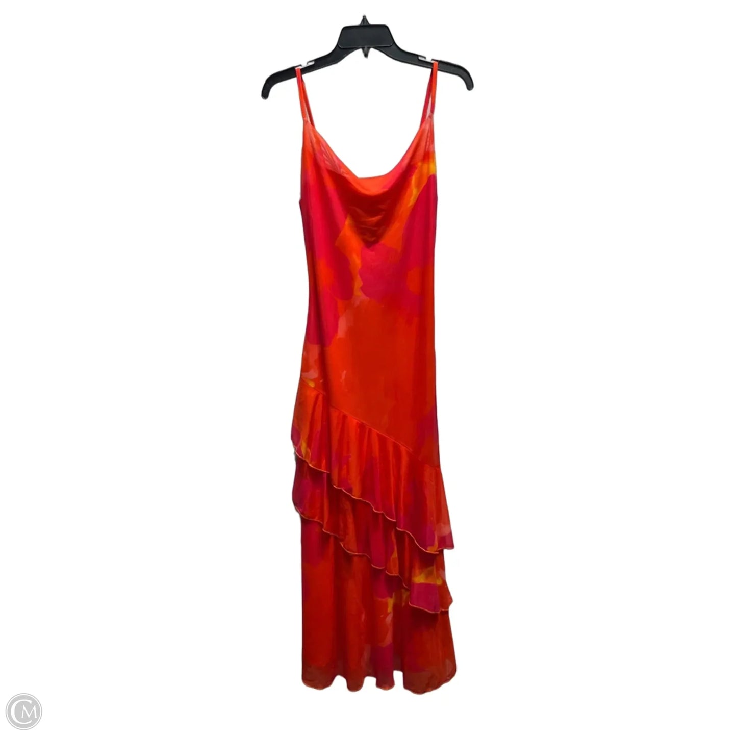 Dress Casual Maxi By Prettygarden In Orange & Pink, Size: M