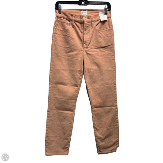 Pants Corduroy By J. Crew In Peach, Size: 4