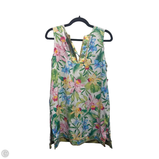 Romper By Tommy Bahama In Green & Pink, Size: L