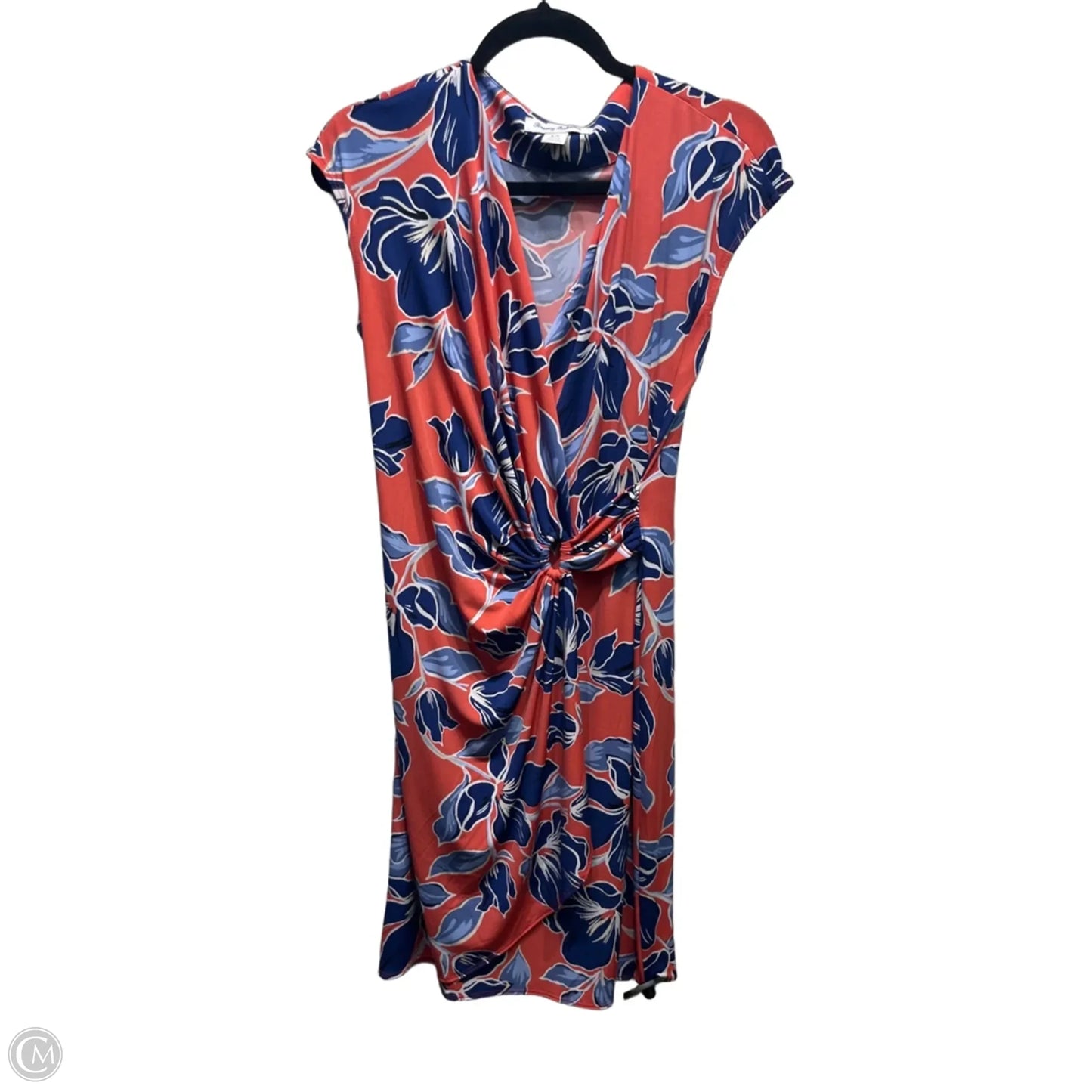 Dress Work By Tommy Bahama In Blue & Orange, Size: S
