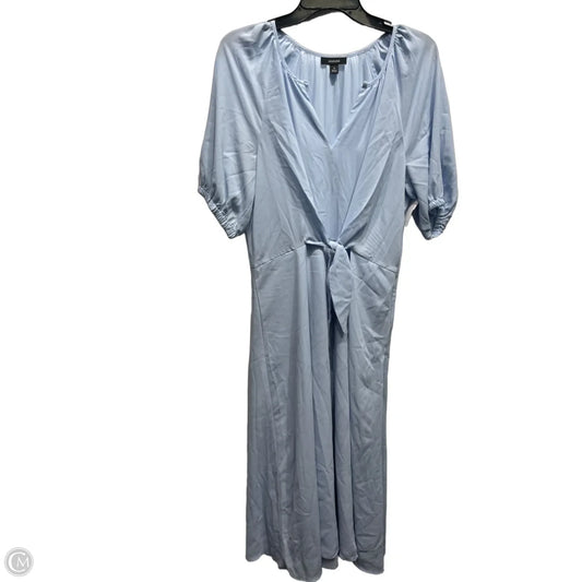 Dress Casual Midi By Alfani In Blue, Size: M