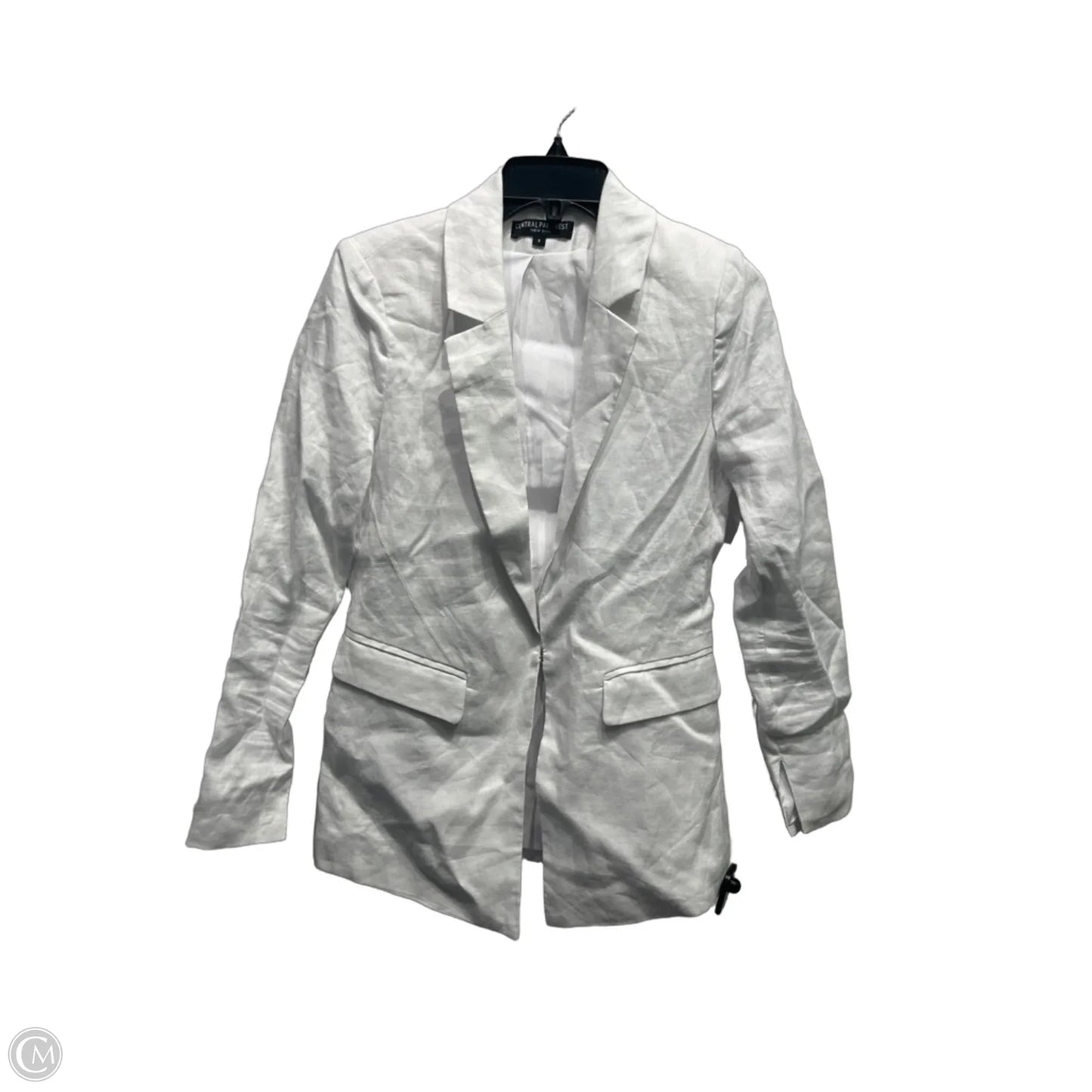 Blazer By CENTRAL PARK In White, Size: S