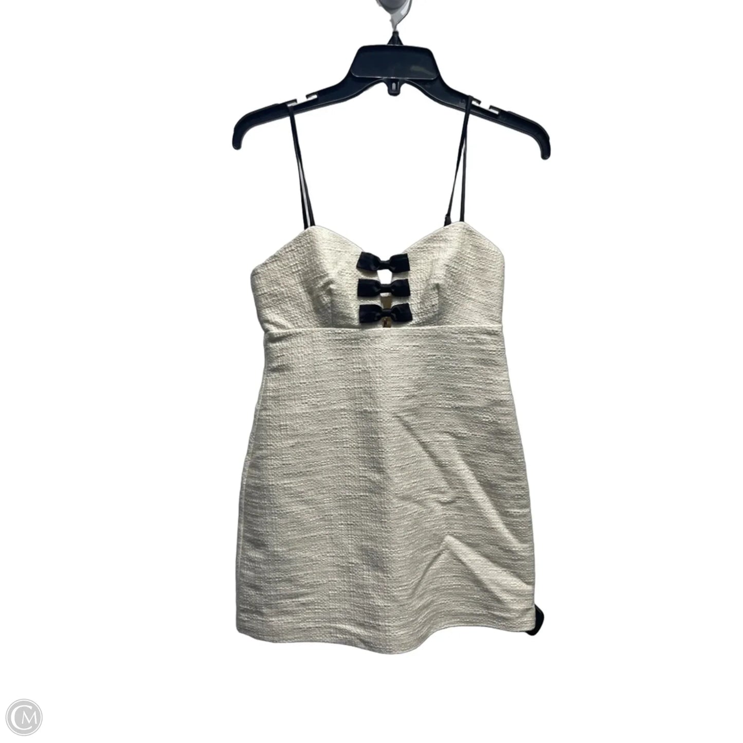 Dress Party Short By Loveshackfancy In Black & White, Size: 0