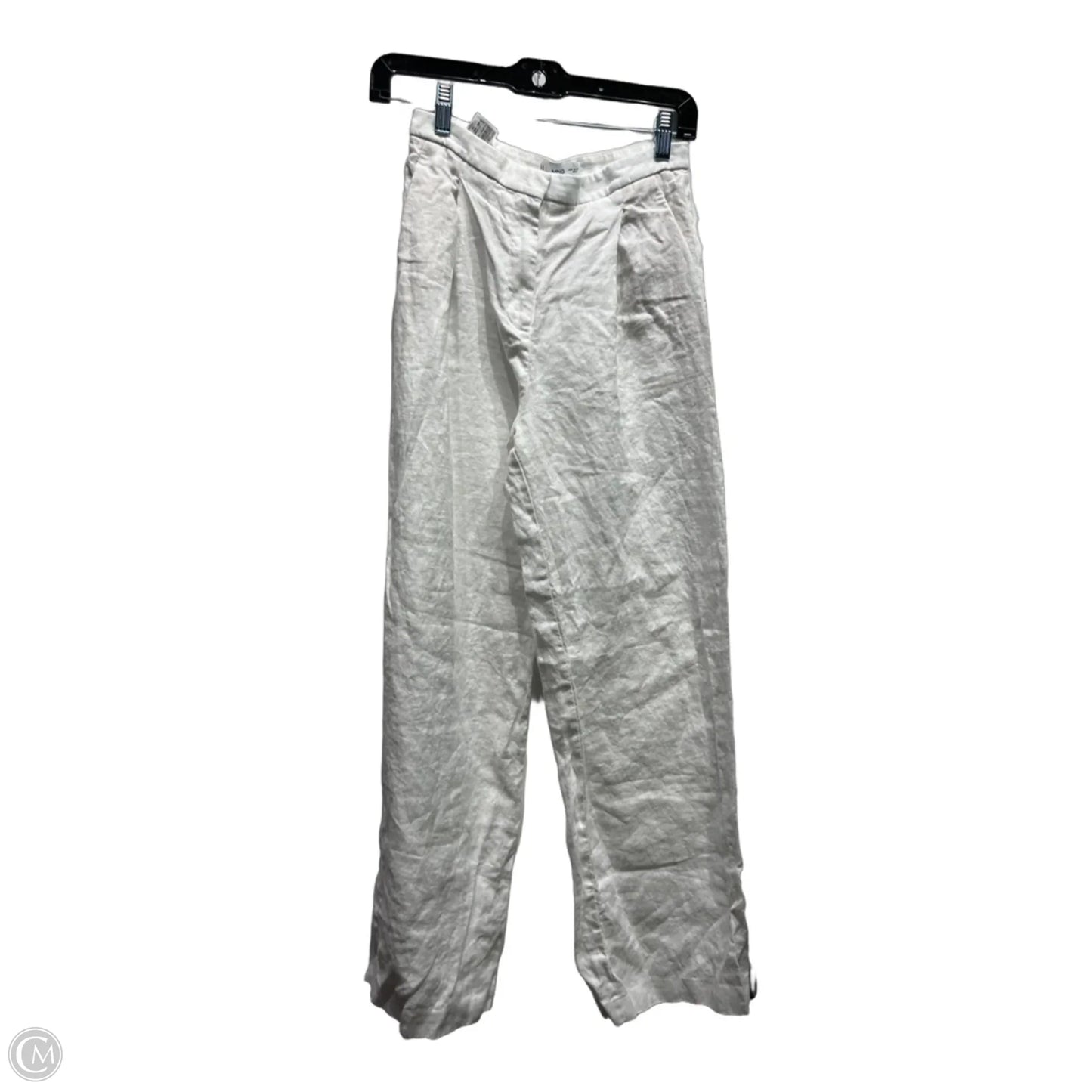 Pants Linen By Mng In White, Size: 2