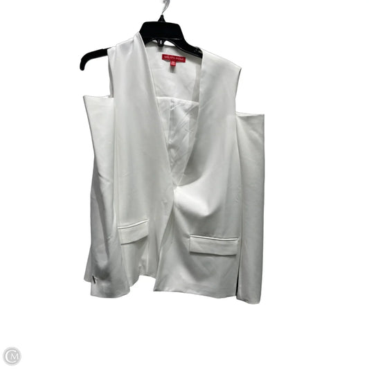 Blazer By Saks Fifth Avenue In White, Size: M