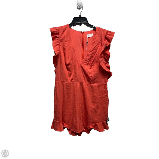Romper By Lovers & Friends In Orange, Size: Xl