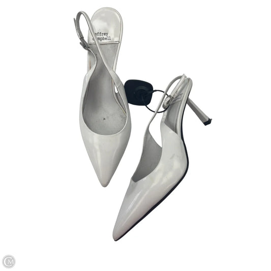 Shoes Heels Stiletto By Jeffrey Campbell In White, Size: 6.5