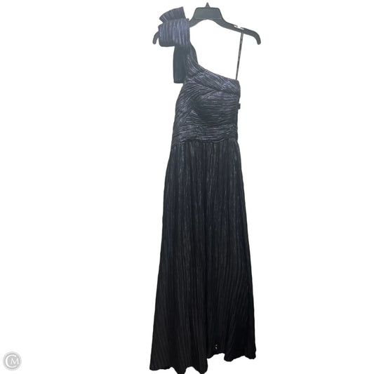 Dress Party Long By Tahari In Navy, Size: 8