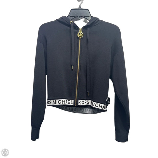 Sweatshirt Hoodie By Michael By Michael Kors In Black, Size: Xs