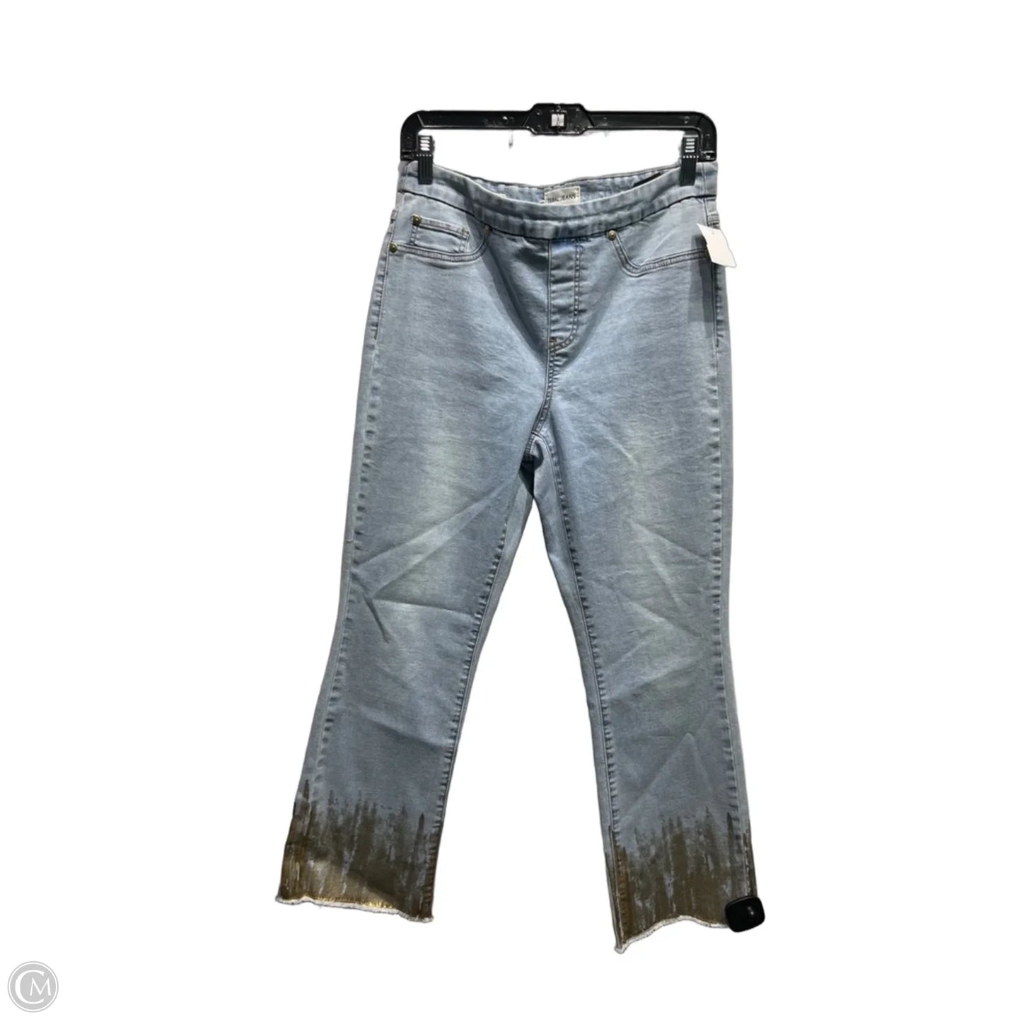 Jeans Flared By Tribal In Blue, Size: 8