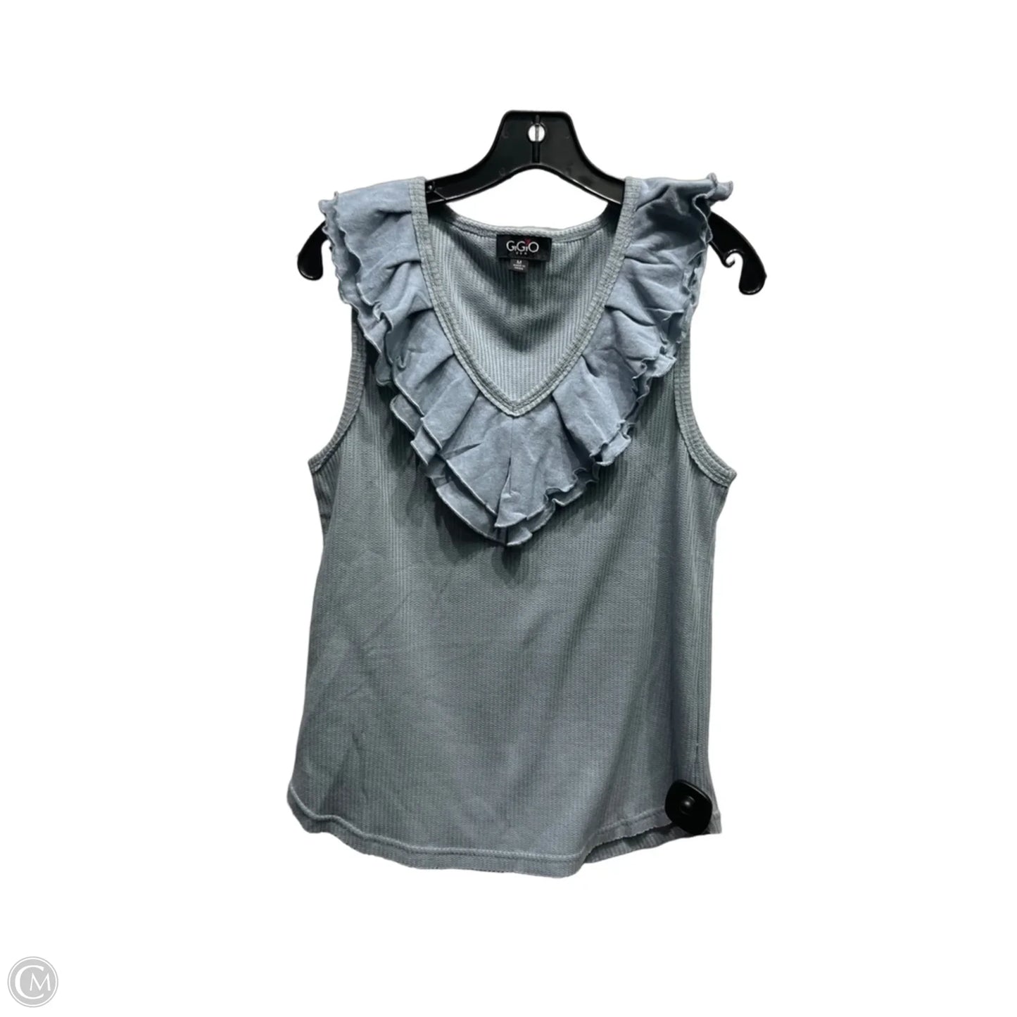Top Sleeveless By Gigio In Blue, Size: M
