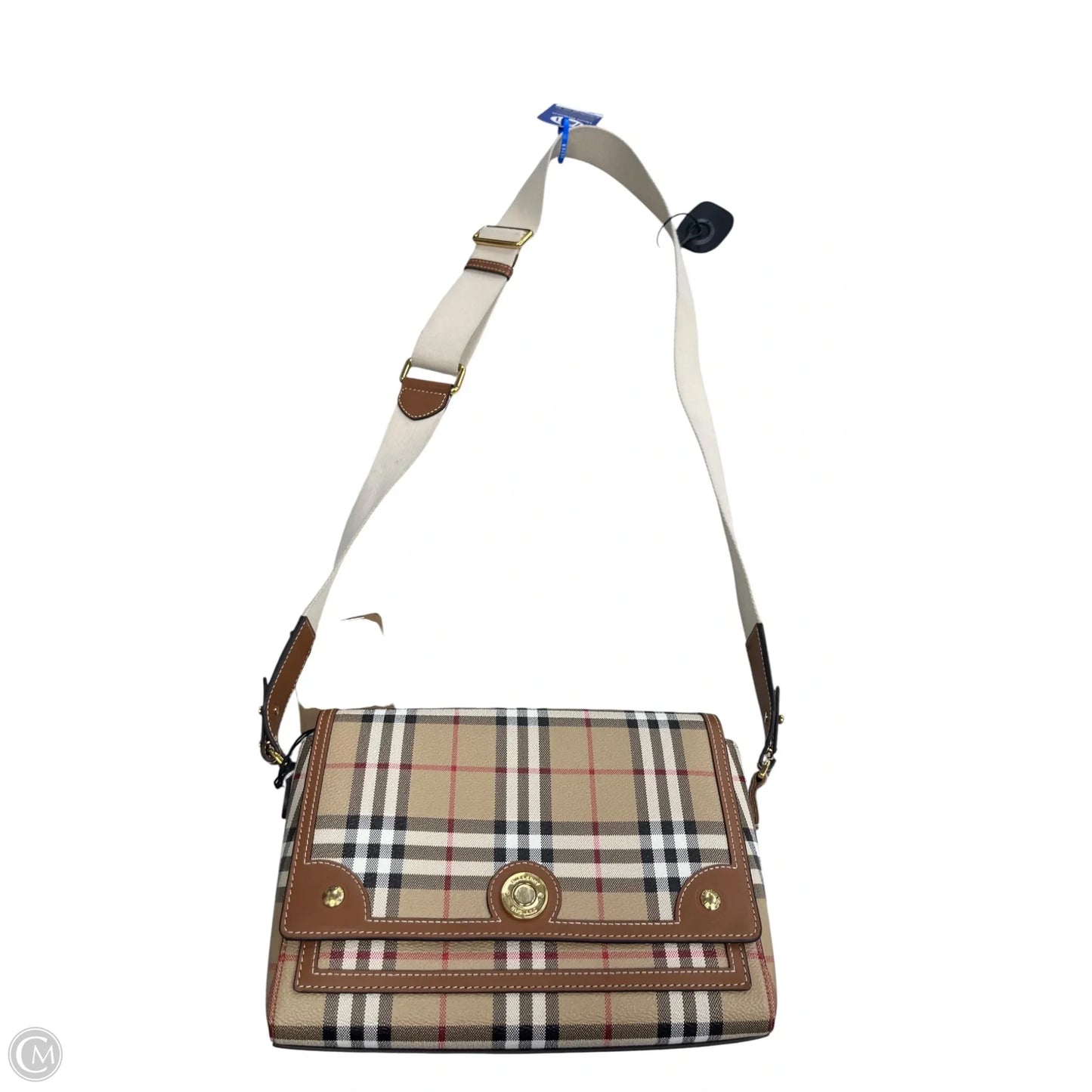 Clutch Luxury Designer By Burberry, Size: Medium