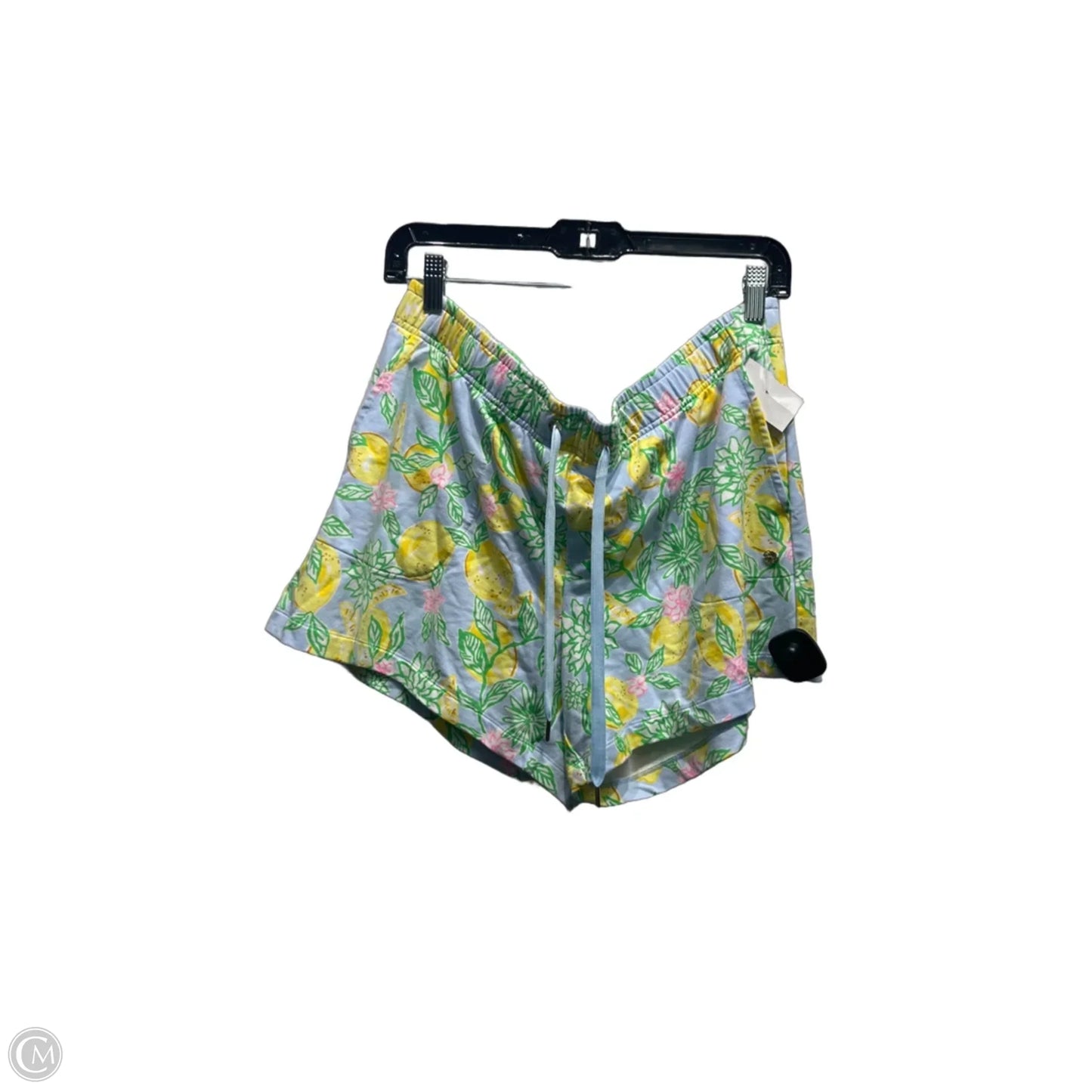 Shorts Designer By Lilly Pulitzer In Blue & Green, Size: Xl