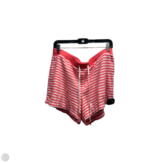Shorts Designer By Lilly Pulitzer In Orange & White, Size: Xl