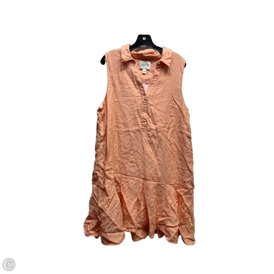 Dress Designer By Lilly Pulitzer In Orange, Size: L