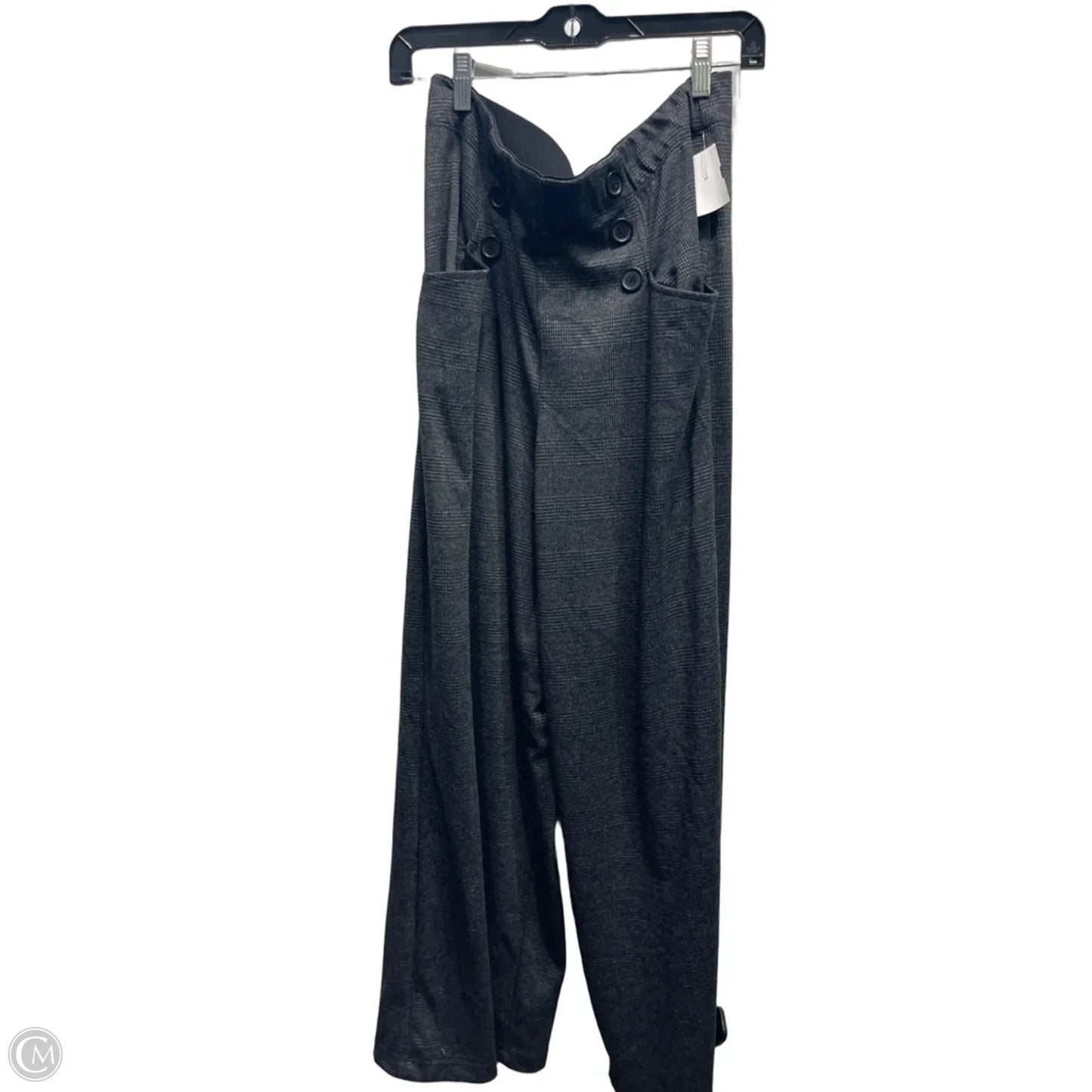 Pants Dress By Max Studio In Black & Grey, Size: Xl