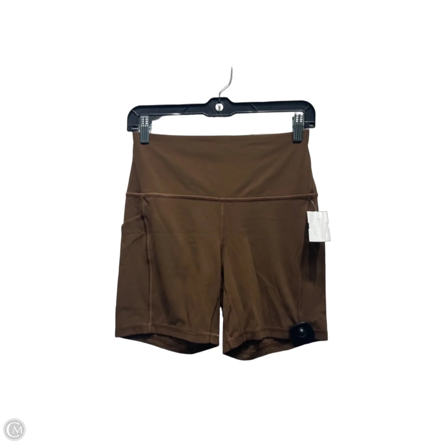 Athletic Shorts By Lululemon In Brown, Size: 8