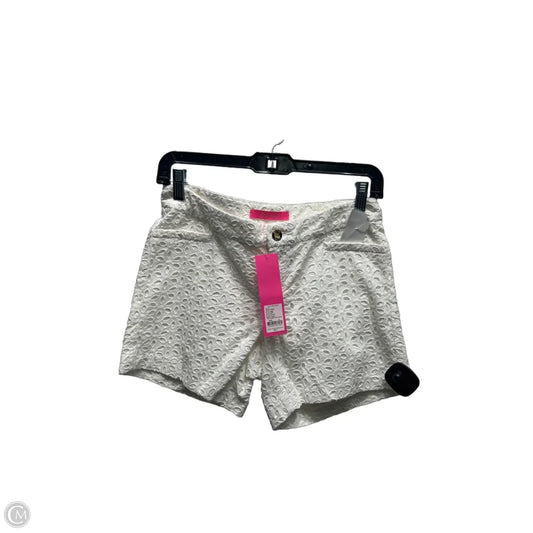 Shorts Designer By Lilly Pulitzer In White, Size: 0