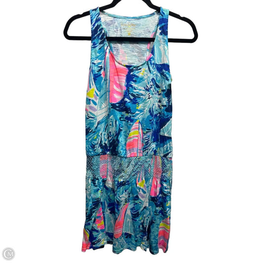 Dress Designer By Lilly Pulitzer In Blue Denim, Size: Xs