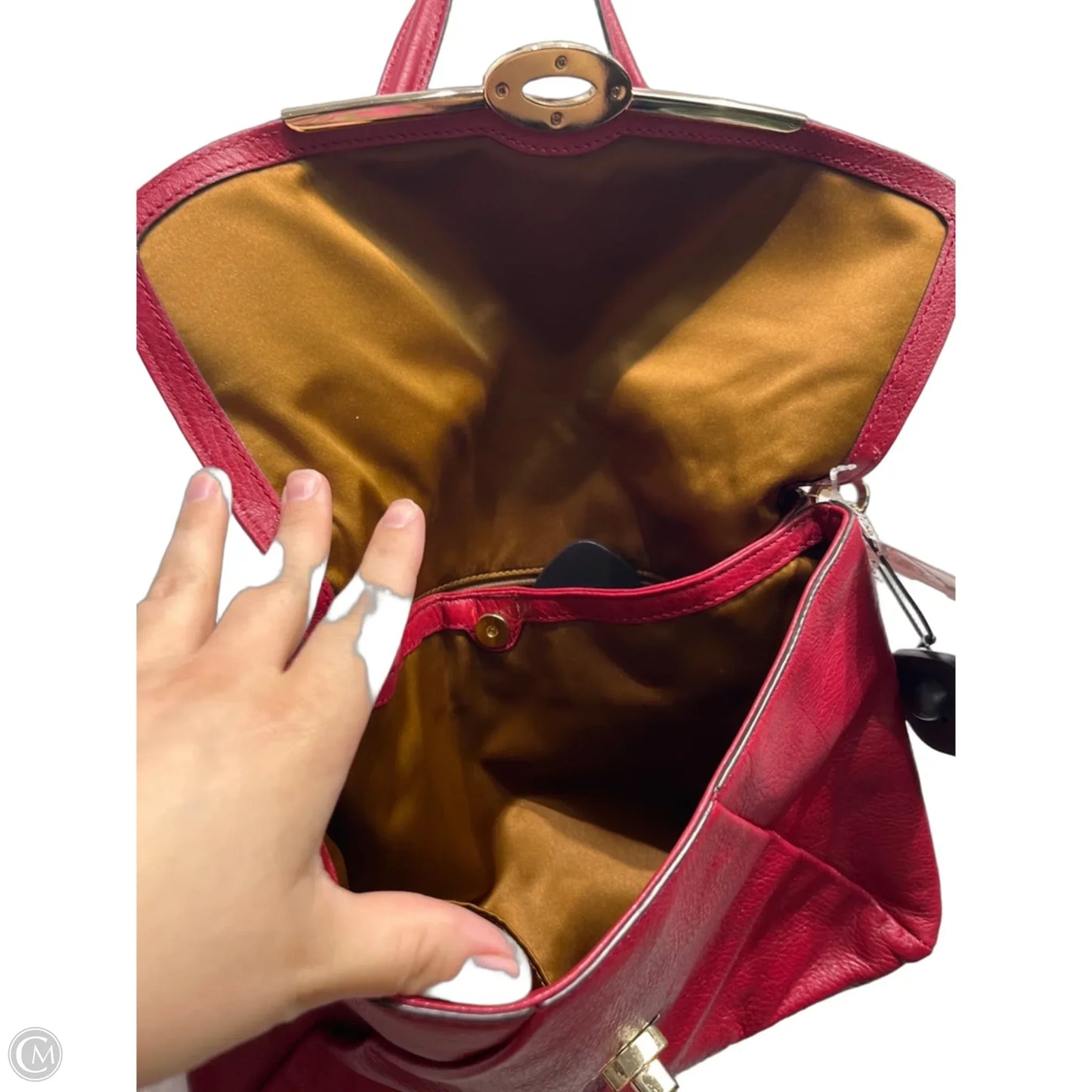 Handbag Designer By Coach, Size: Medium