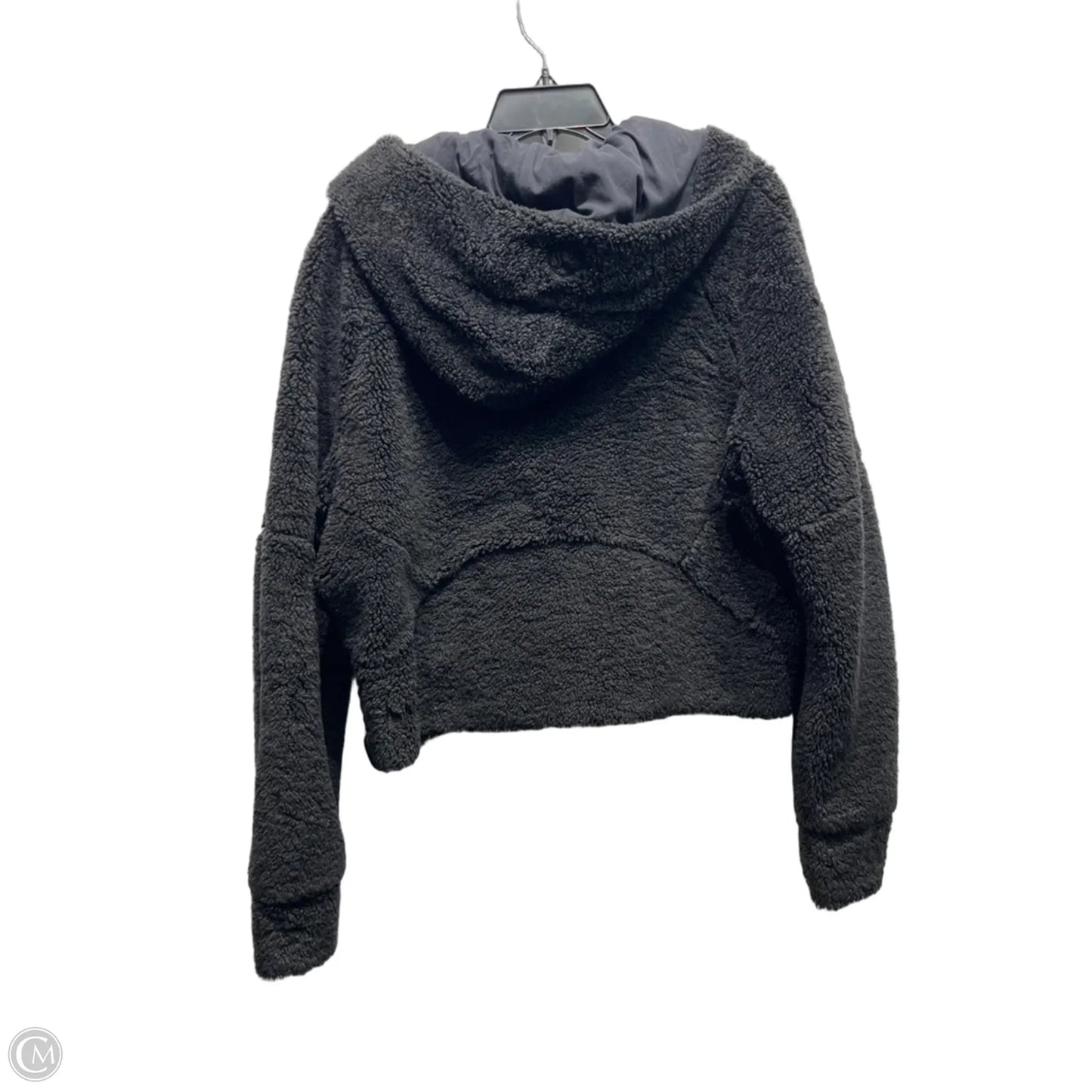 Jacket Fleece By Lululemon In Black, Size: L