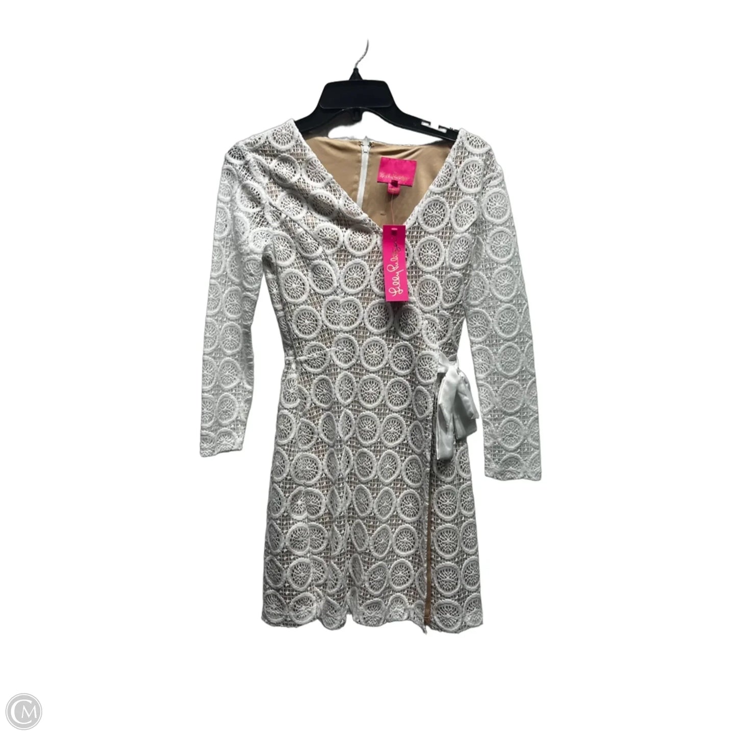 Romper Designer By Lilly Pulitzer In Cream & White, Size: Xs