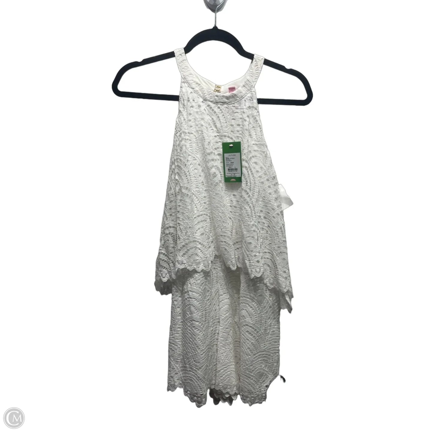 Romper Designer By Lilly Pulitzer In White, Size: 0