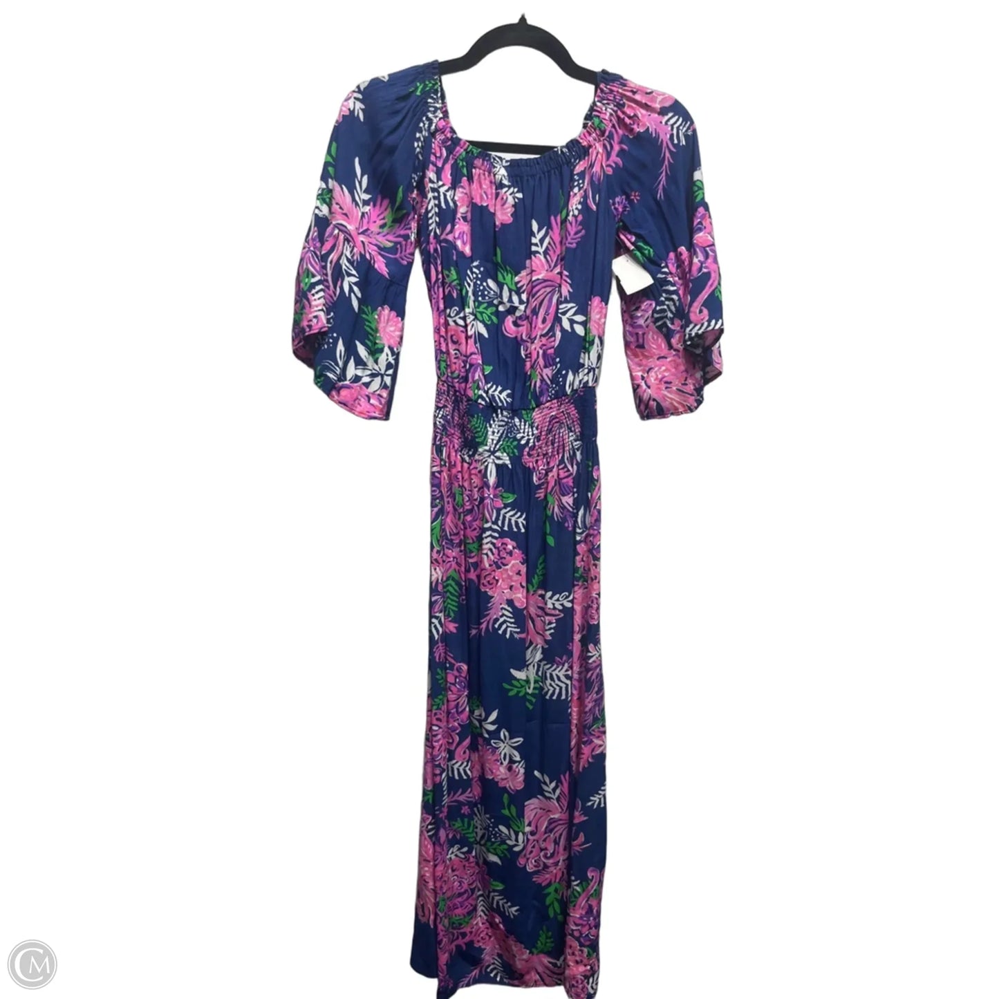 Dress Designer By Lilly Pulitzer In Blue & Pink, Size: Xxs
