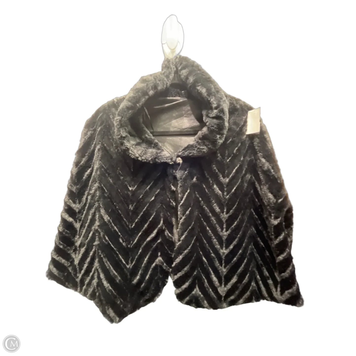Shawl By Nina Leonard In Black, Size: Osfm