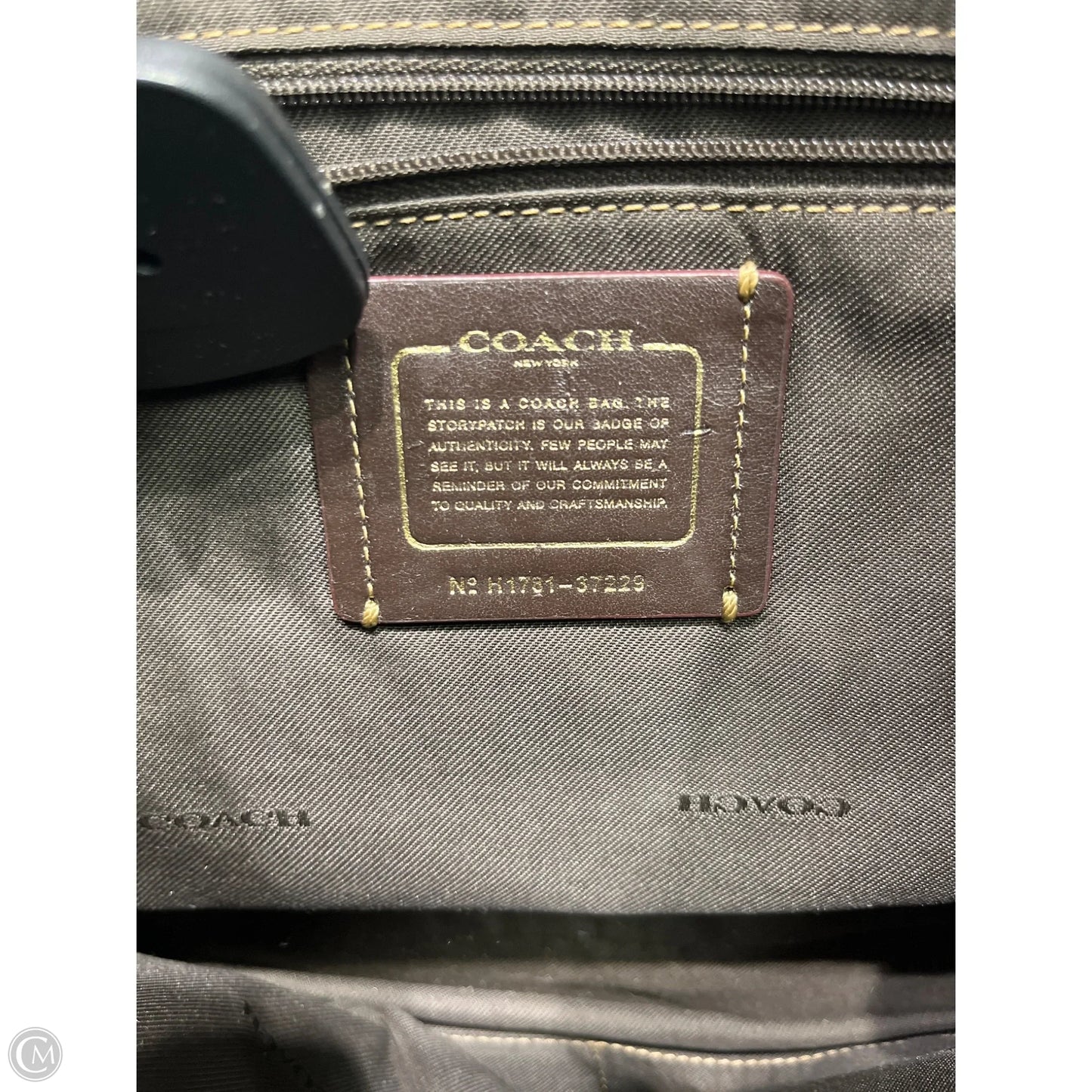 Handbag Designer By Coach, Size: Medium