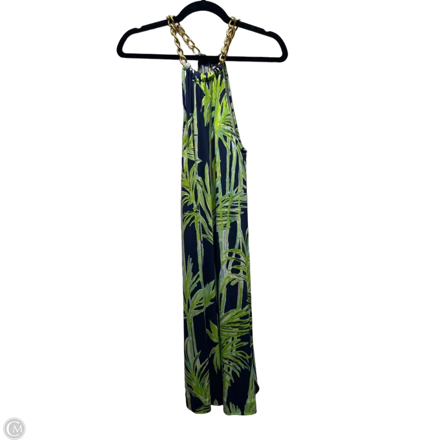 Dress Designer By Lilly Pulitzer In Blue & Green, Size: S