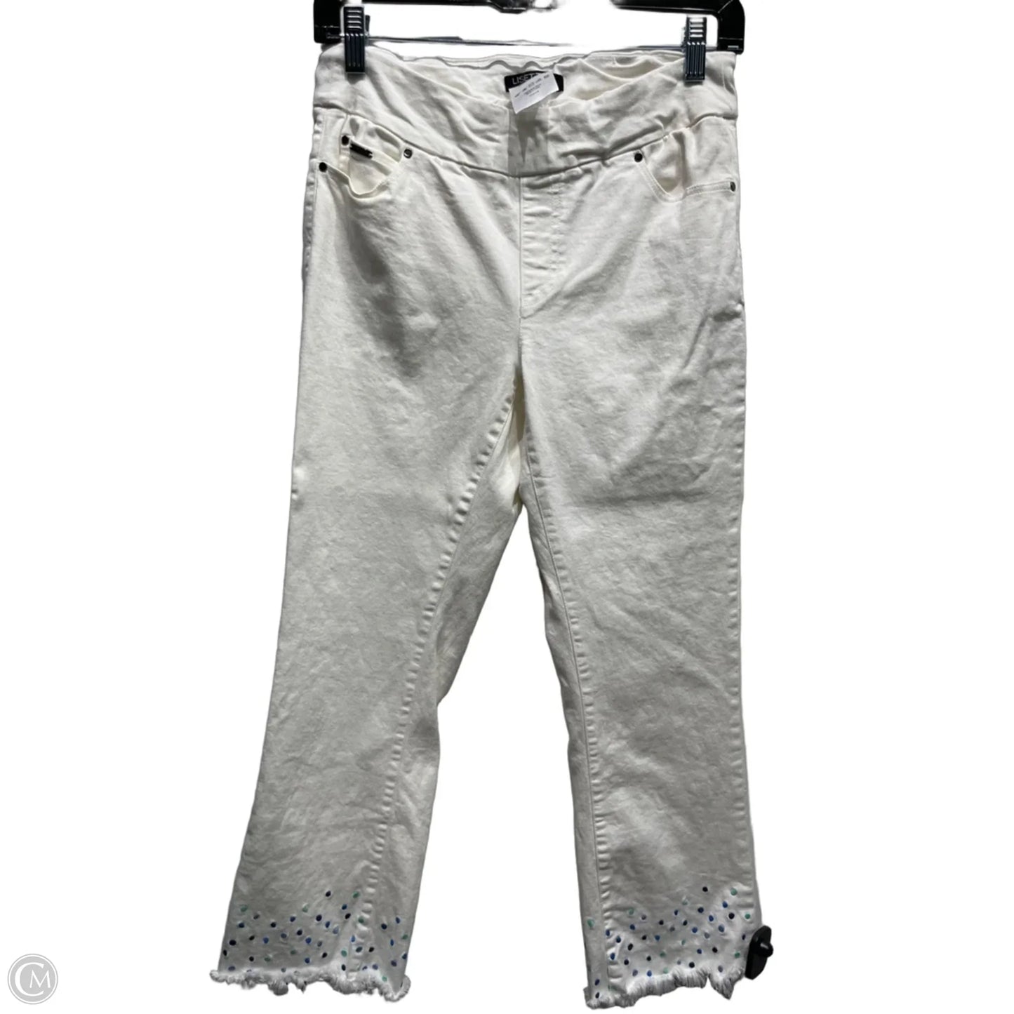 Jeans Cropped By lisette In White, Size: 6