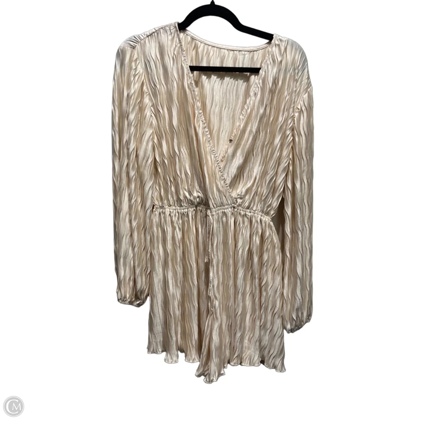 Romper By Cupshe In Cream, Size: Xs