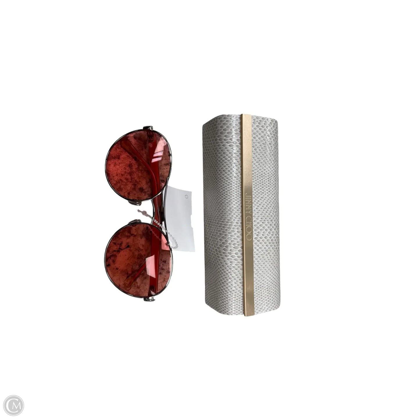 Sunglasses Luxury Designer By Jimmy Choo, Size: