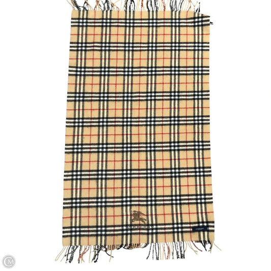 Scarf Luxury Designer By Burberry