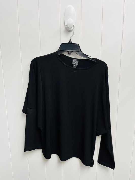 Tunic Long Sleeve By Clara Sun Woo In Black, Size: M