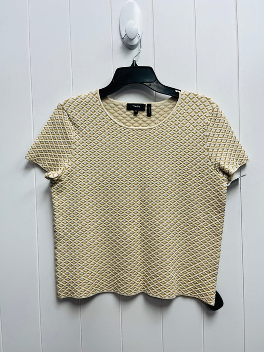 Top Short Sleeve By Theory  Size: M