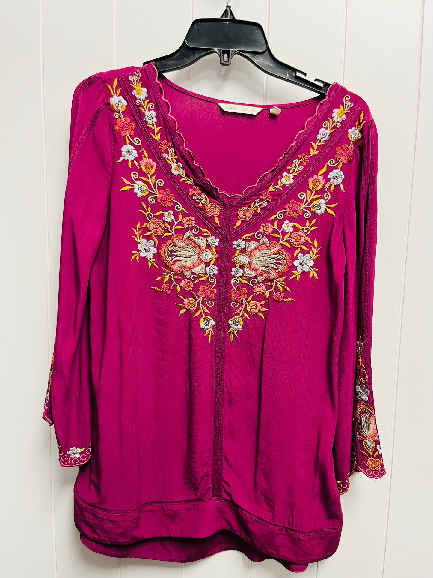 Top Long Sleeve By Soft Surroundings  Size: Xs