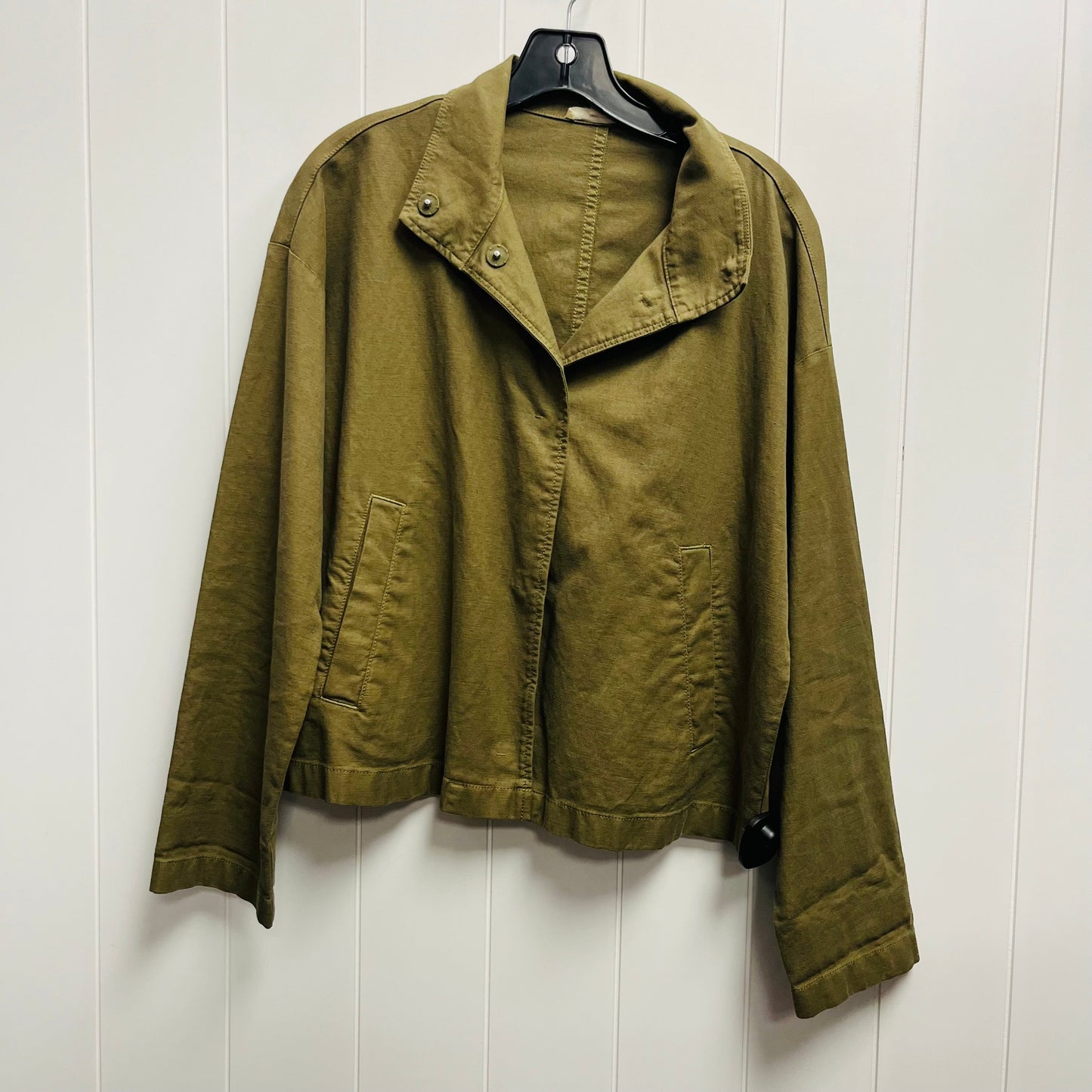 Green Jacket Other Eileen Fisher, Size Xs