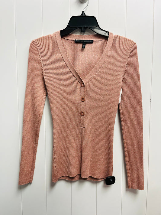 Sweater By White House Black Market In Pink, Size: Xs