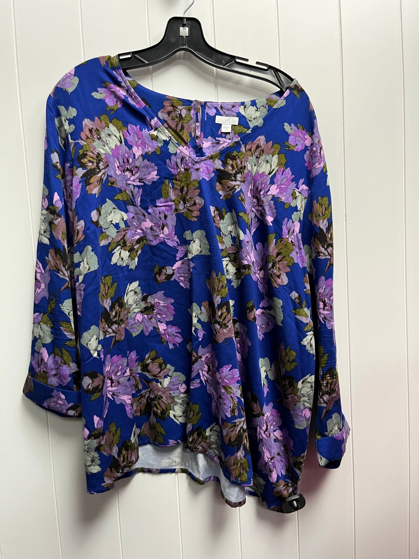 Top Long Sleeve By J. Jill  Size: 2x