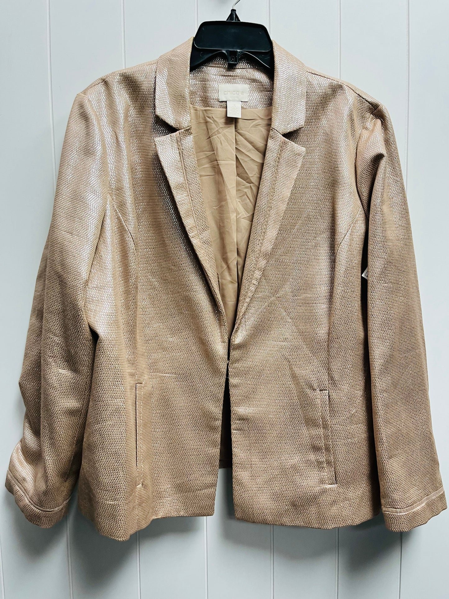 Mauve Blazer Chicos, Size Xl