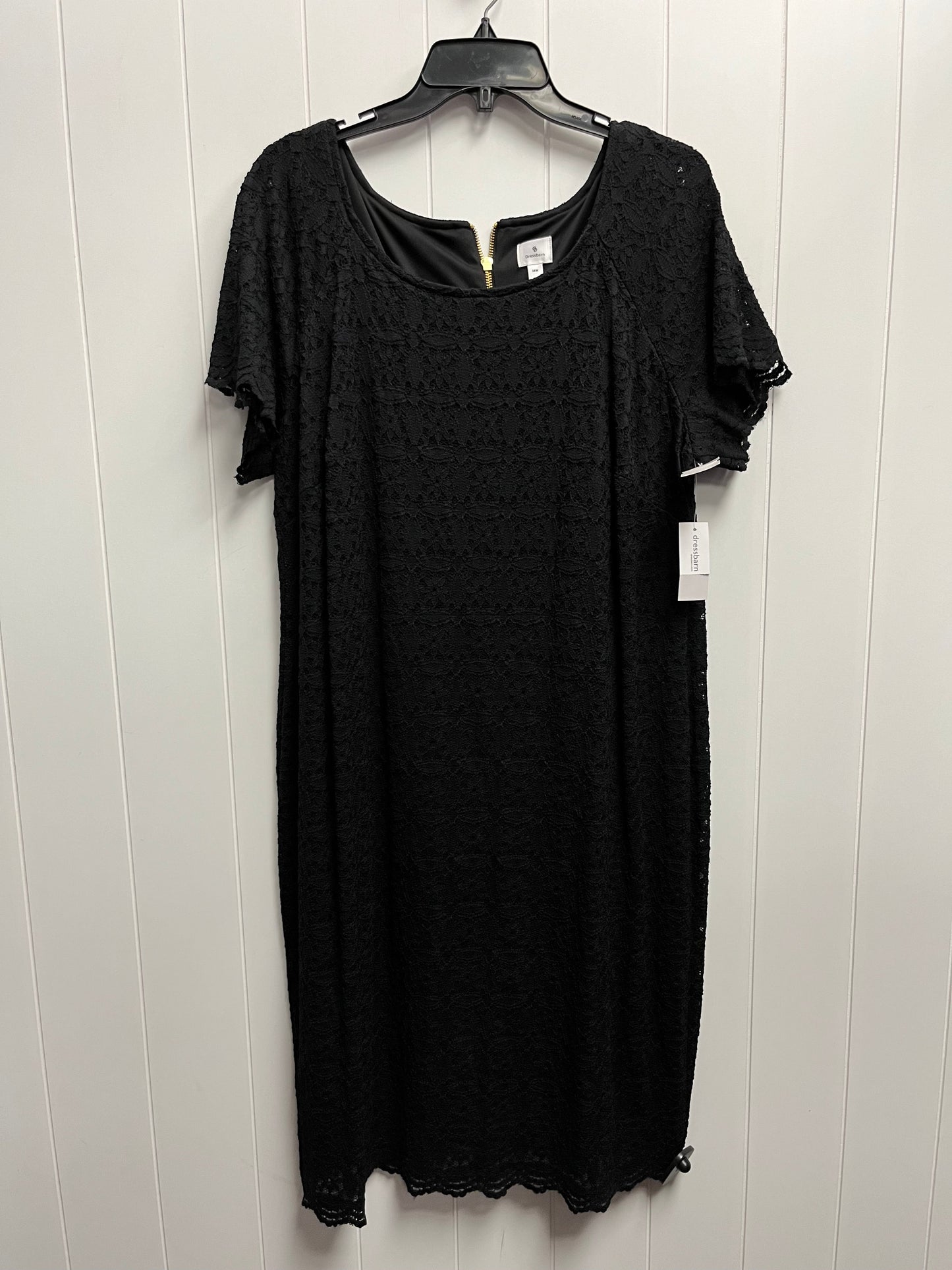 Black Dress Work Dressbarn, Size 6