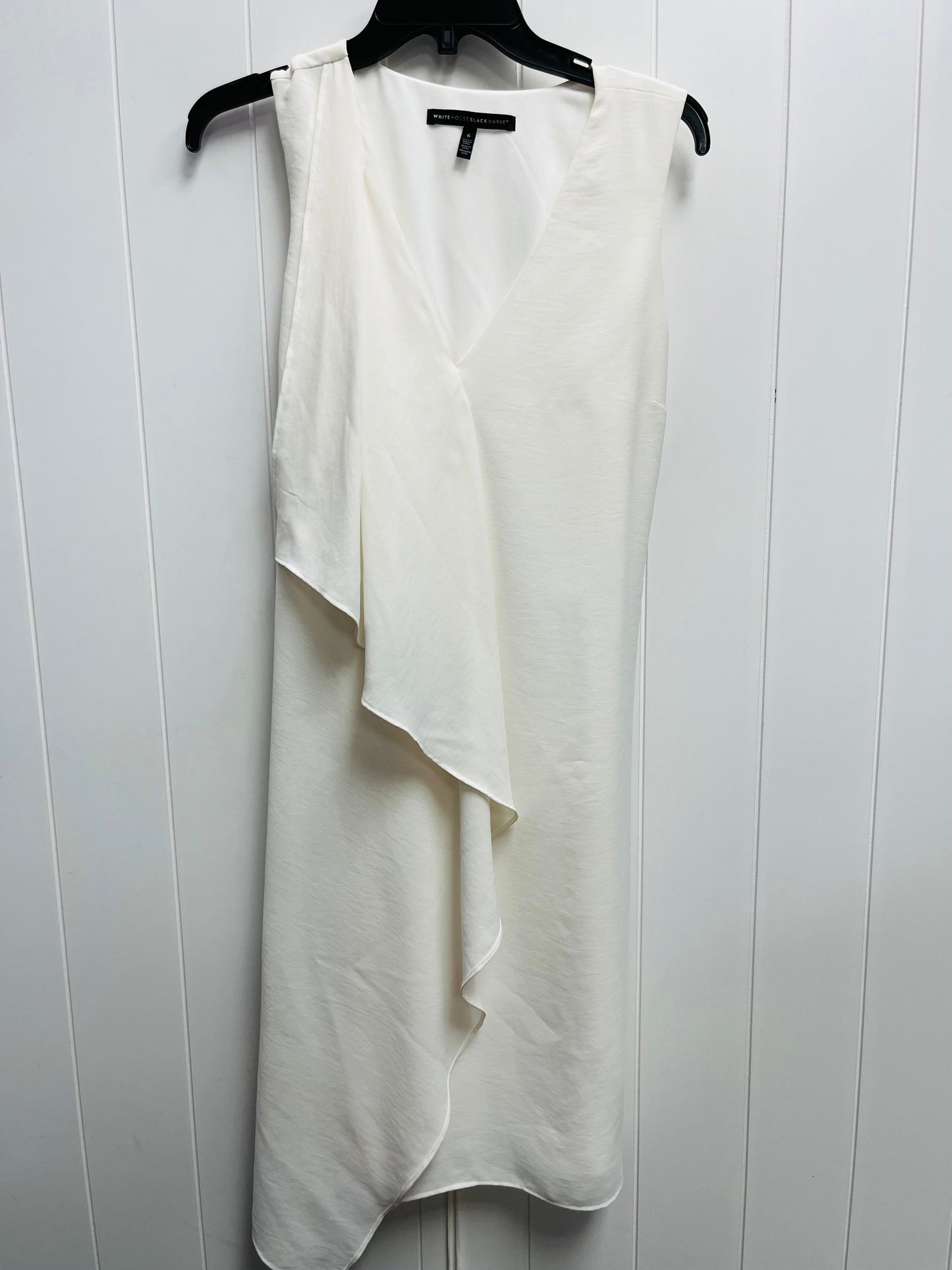 Dress Work By White House Black Market In White, Size: 6