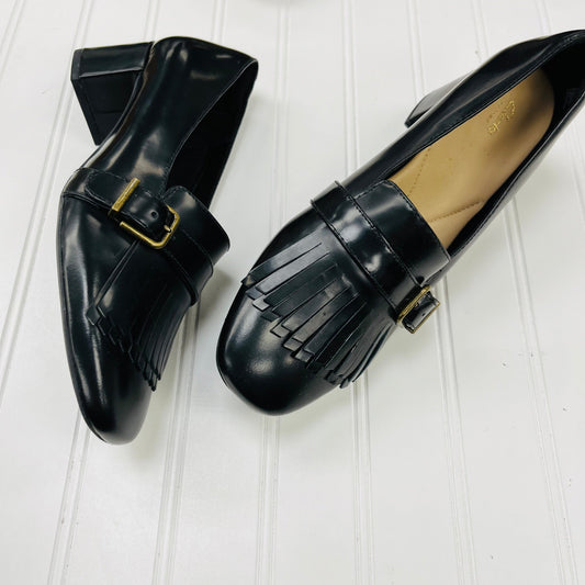 Black Shoes Heels Block Clarks, Size 8.5