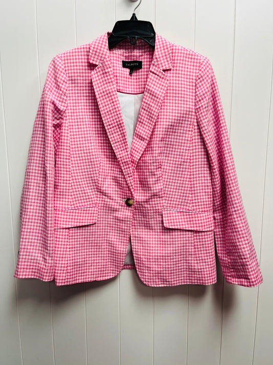 Pink & White Blazer Talbots, Size 12
