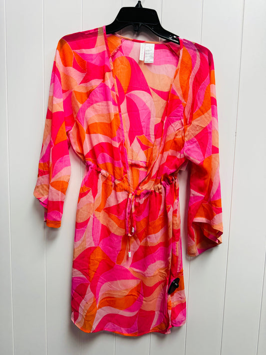 Orange & Pink Swimwear Cover-up Sanctuary, Size S