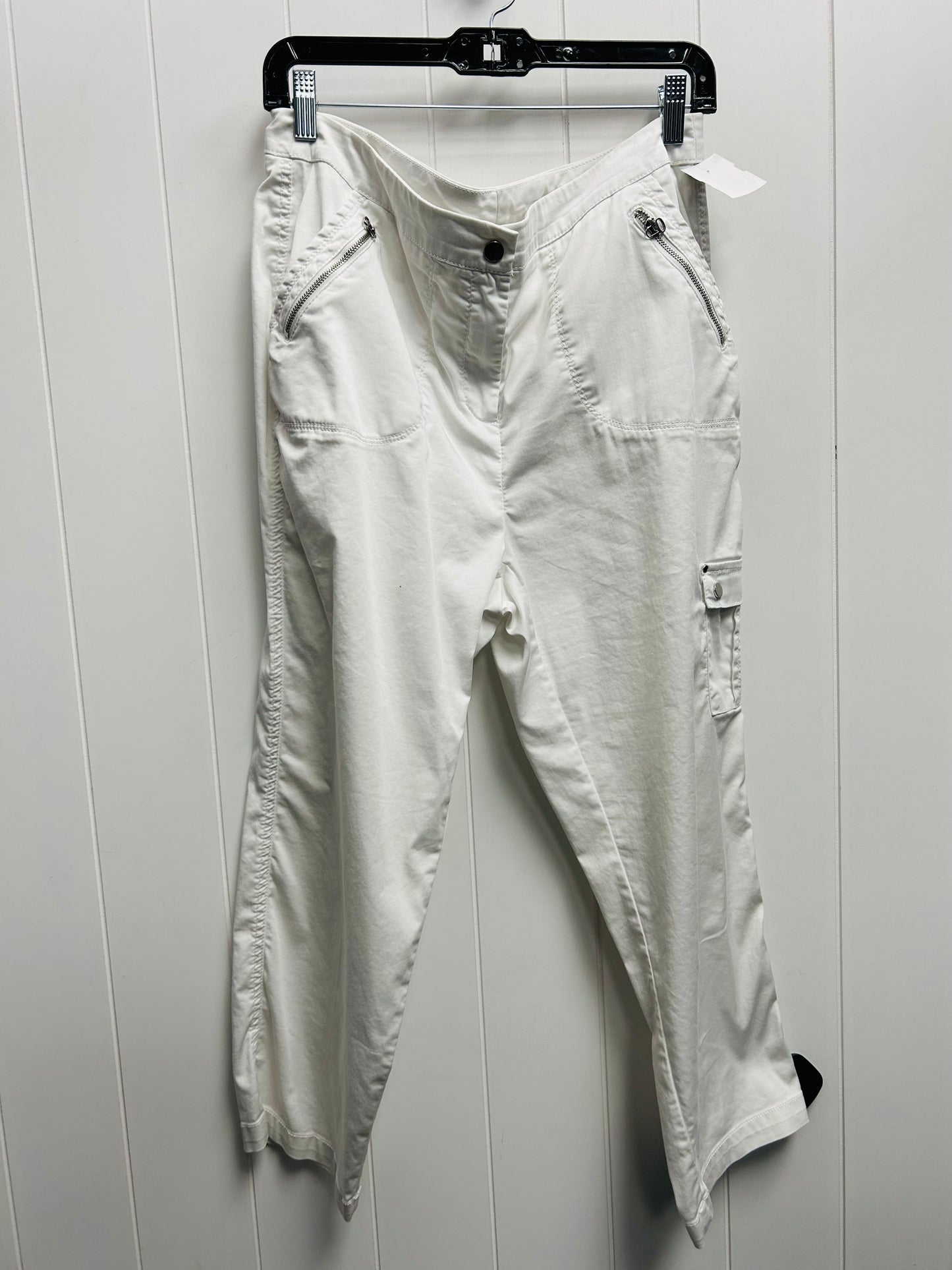 White Pants Cargo & Utility Chicos, Size L