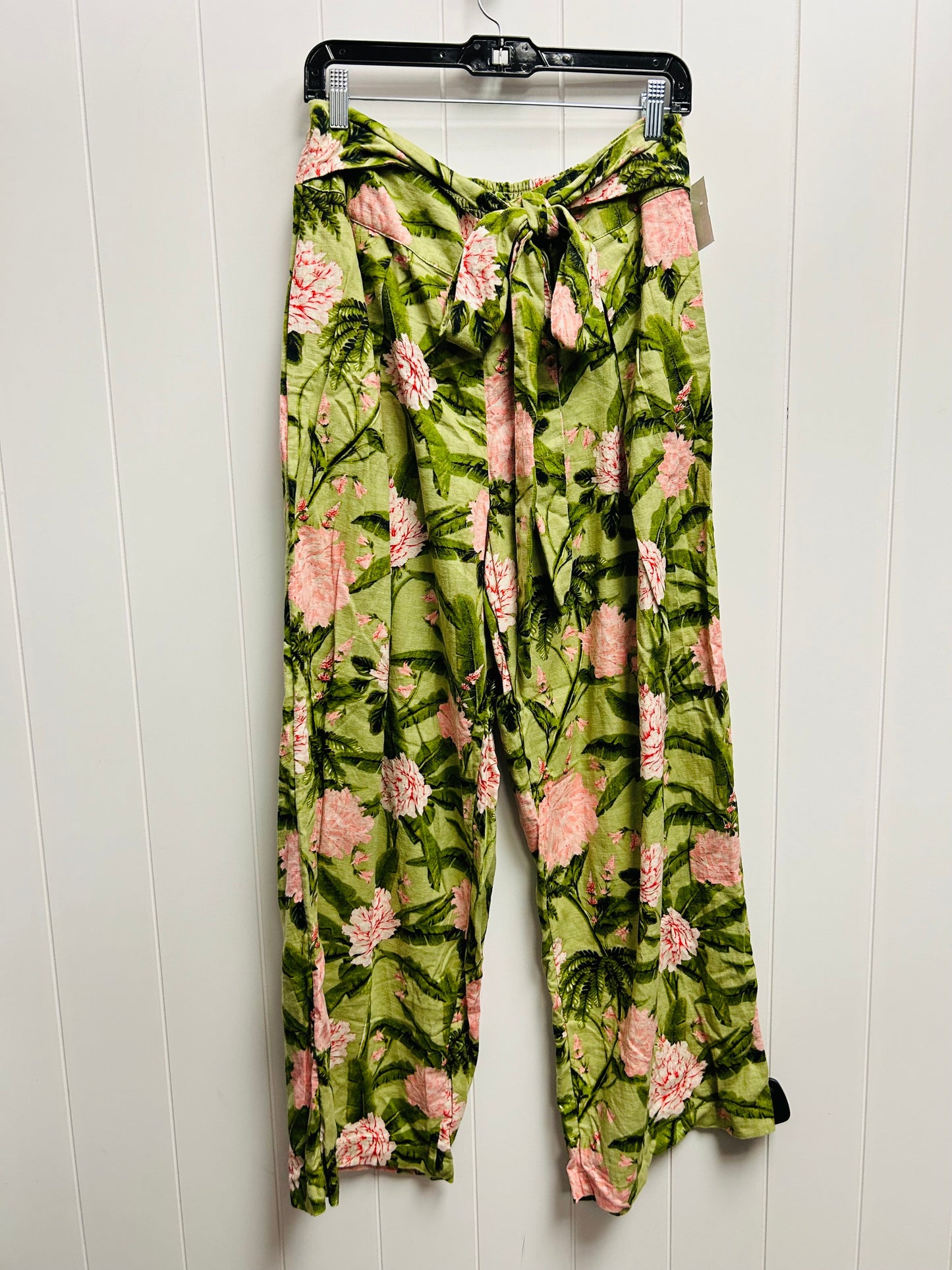 Green & Pink Pants Wide Leg Target-designer, Size L