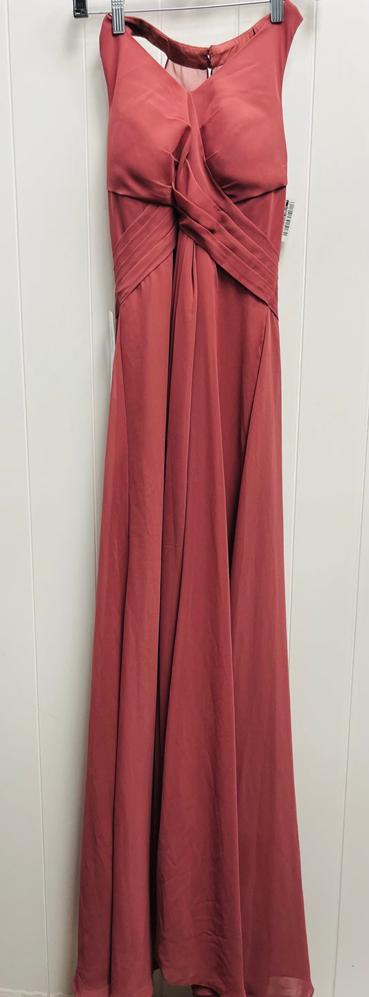 Dress Party Long By Clothes Mentor In Mauve, Size: 8